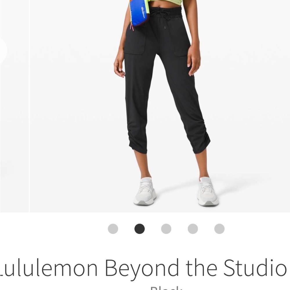 Lululemon Beyond the Studio Crop